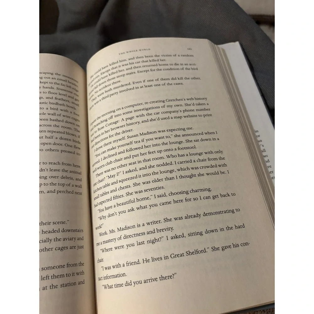Novel Hardcover The Whole World